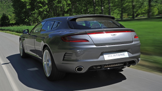 Illustration for article titled Who Do I Have To Kill For Bertone's Sexy One-Off Aston Martin Wagon?